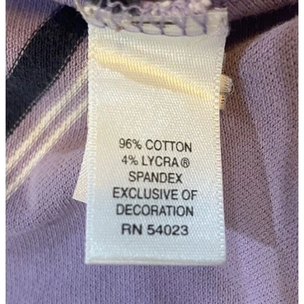 Banana Republic Mens Short Sleeve Polo Purple‎ Size XL Elephant Logo  Spring